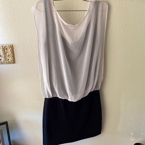 Black and White Tank Dress